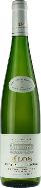Clos Château d'Isenbourg Gewurztraminer "Les Terrasses" Vieilles Vignes
A.O.C. Alsace