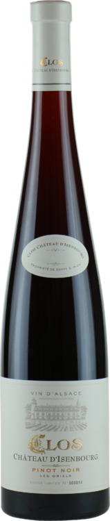 Clos Château d'Isenbourg Pinot Noir "Les Oriels"
A.O.C. Alsace